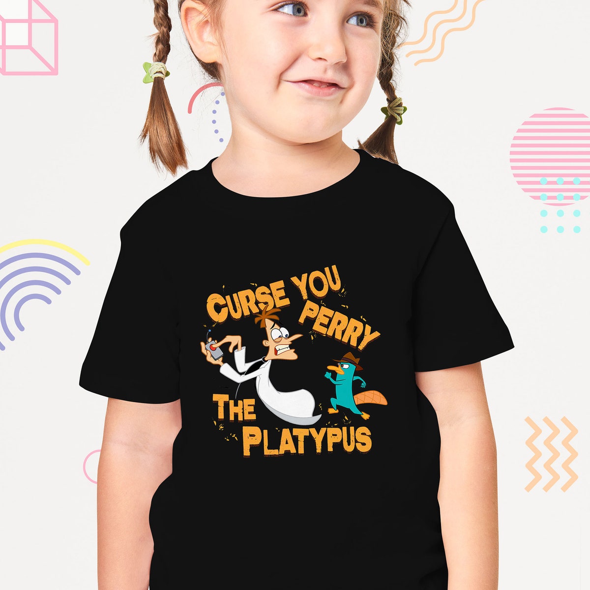 Doof Curse You Perry The Platypus Shirt 4 1