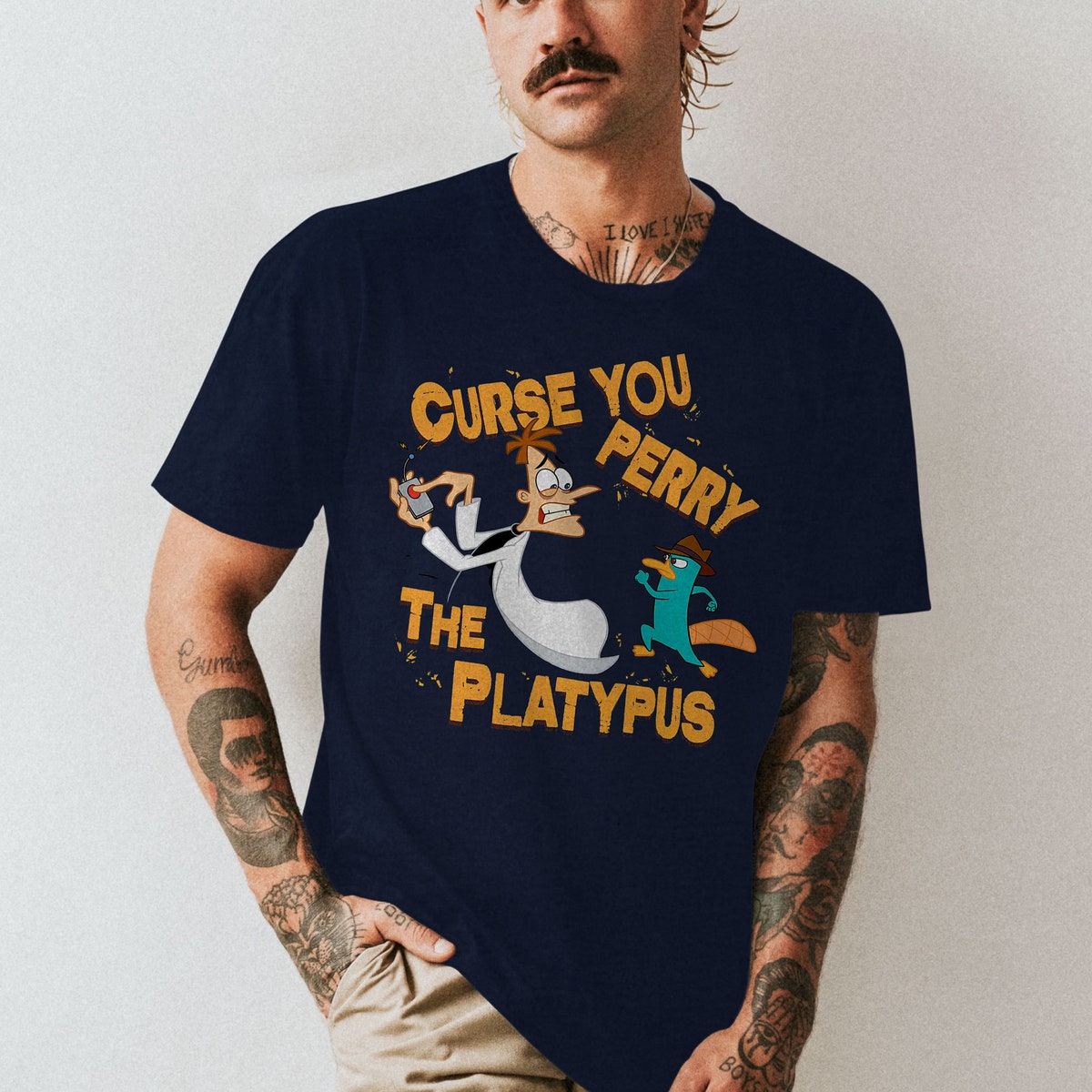 Doof Curse You Perry The Platypus Shirt 5 1