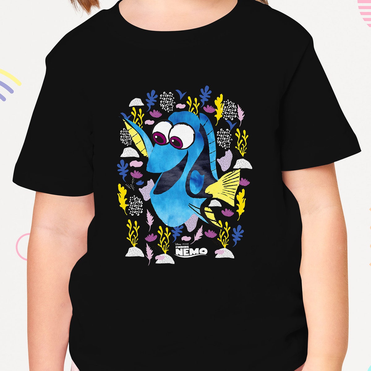 Dory Just Keep Swimming Watercolor Shirt 5 1