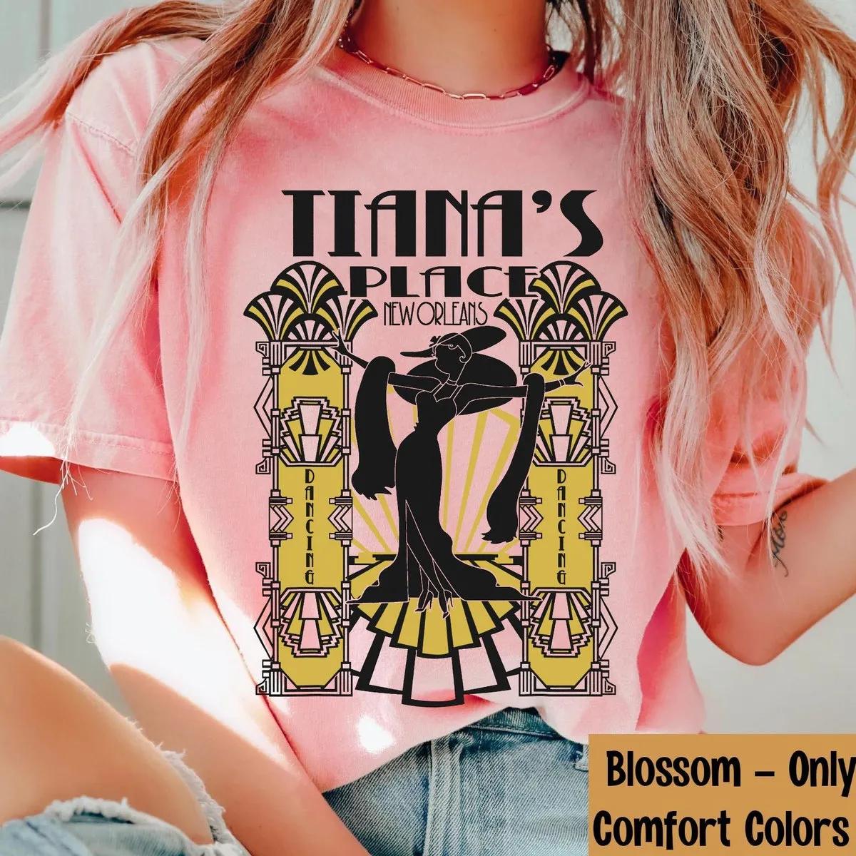 Double Sided Tianas Place Dreams Come True In New Orleans Shirt 4