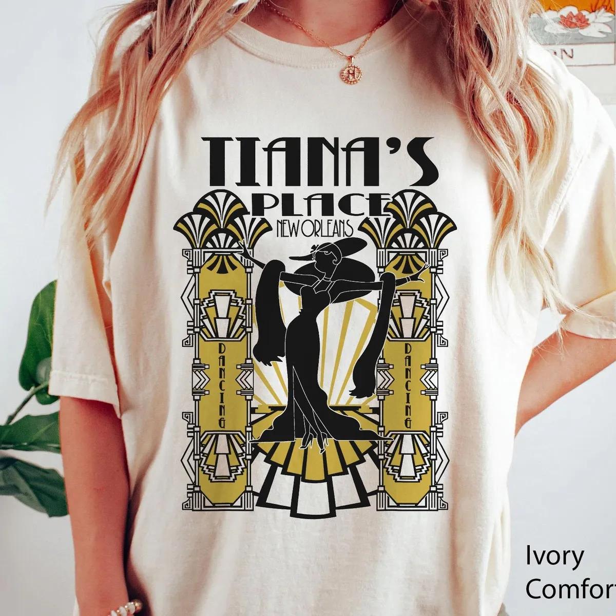 Double Sided Tianas Place Dreams Come True In New Orleans Shirt 5