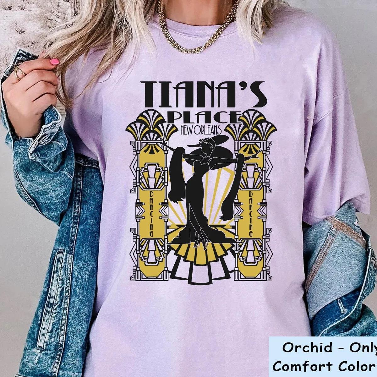 Double Sided Tianas Place Dreams Come True In New Orleans Shirt 6