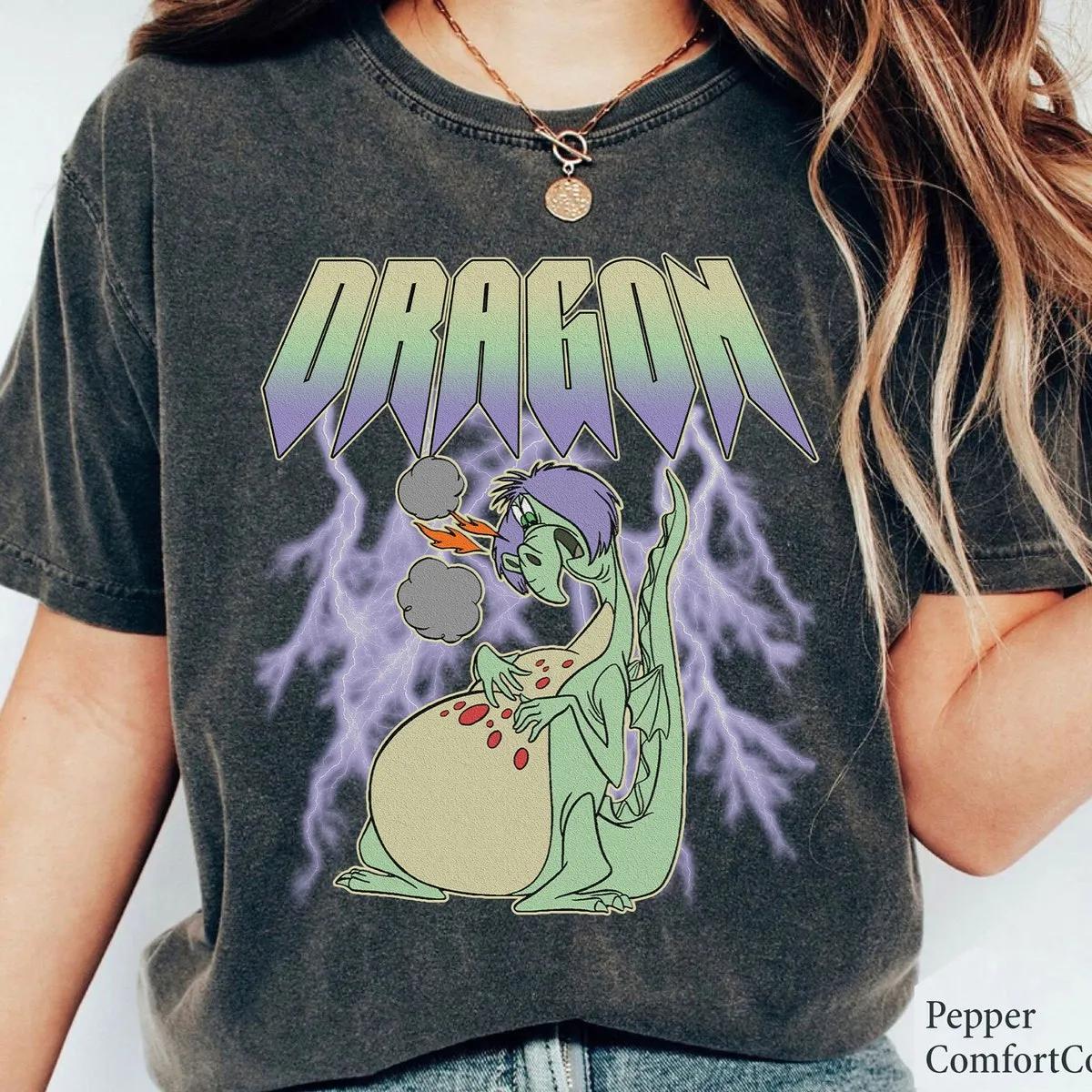 Dragon The Sword In The Stone Metal Rock Shirt 1 1