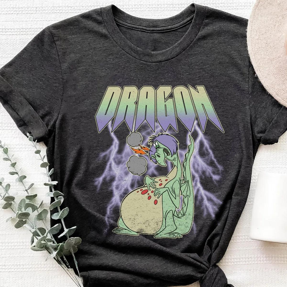 Dragon The Sword In The Stone Metal Rock Shirt 4 1