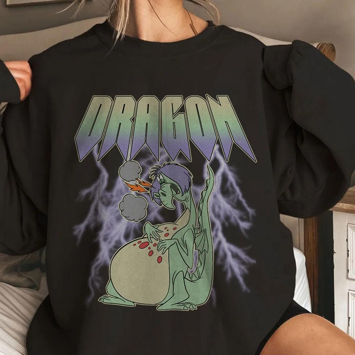 Dragon The Sword In The Stone Metal Rock Shirt 5 1