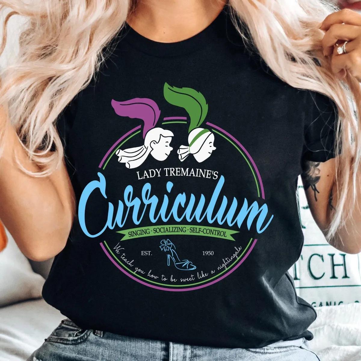 Drizella And Anastasia Lady Tremaines Curriculum Est 1950 Shirt 3