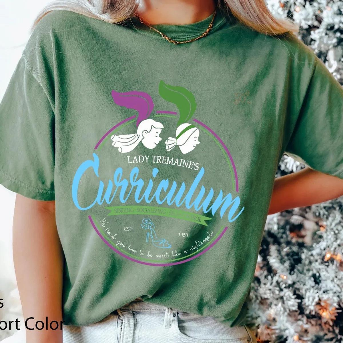 Drizella And Anastasia Lady Tremaines Curriculum Est 1950 Shirt 5