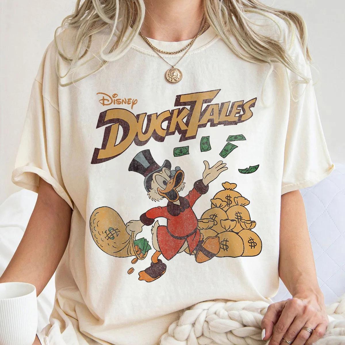 Duck Tales Scrooge McDuck Money Bags Shirt 2 1