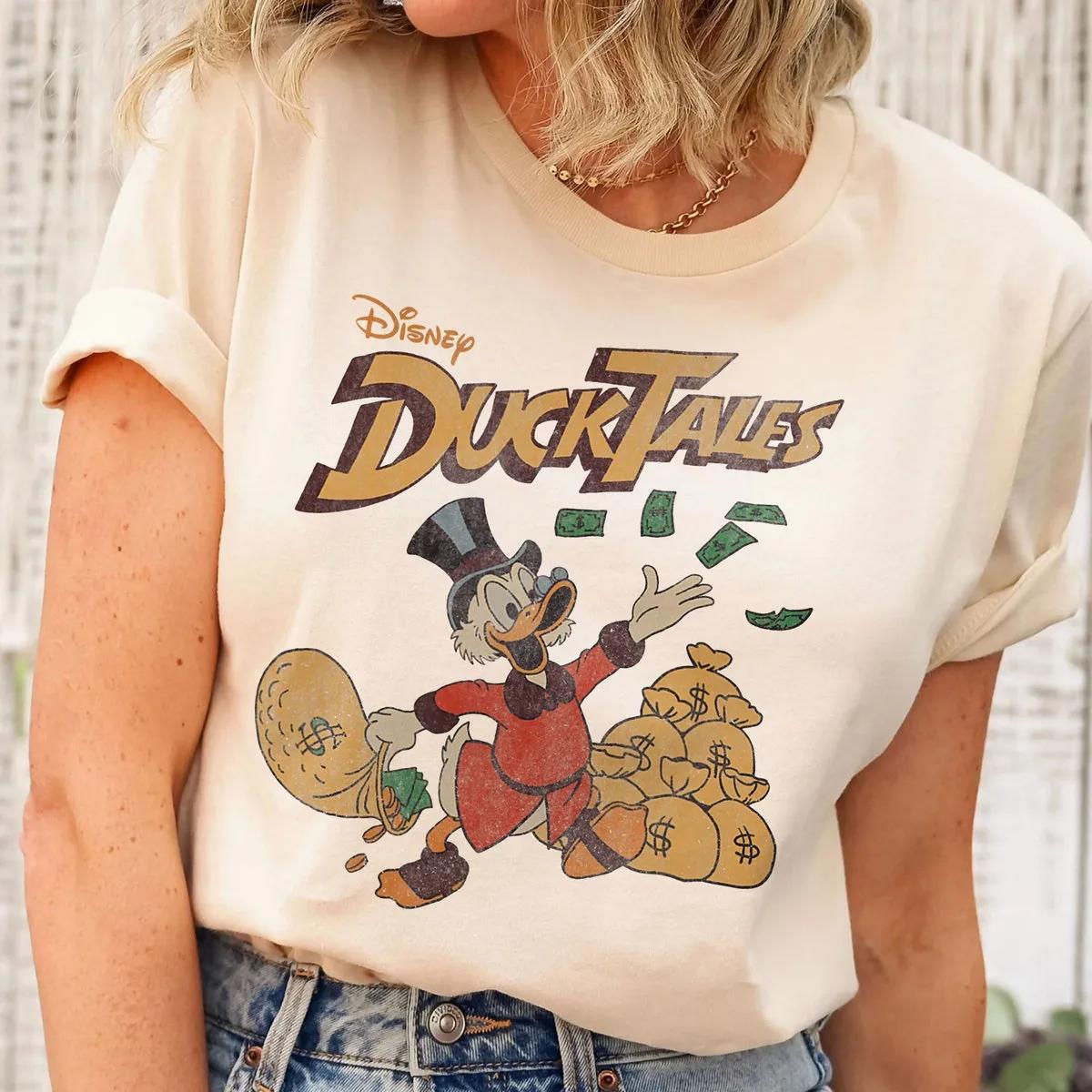 Duck Tales Scrooge McDuck Money Bags Shirt 5 1