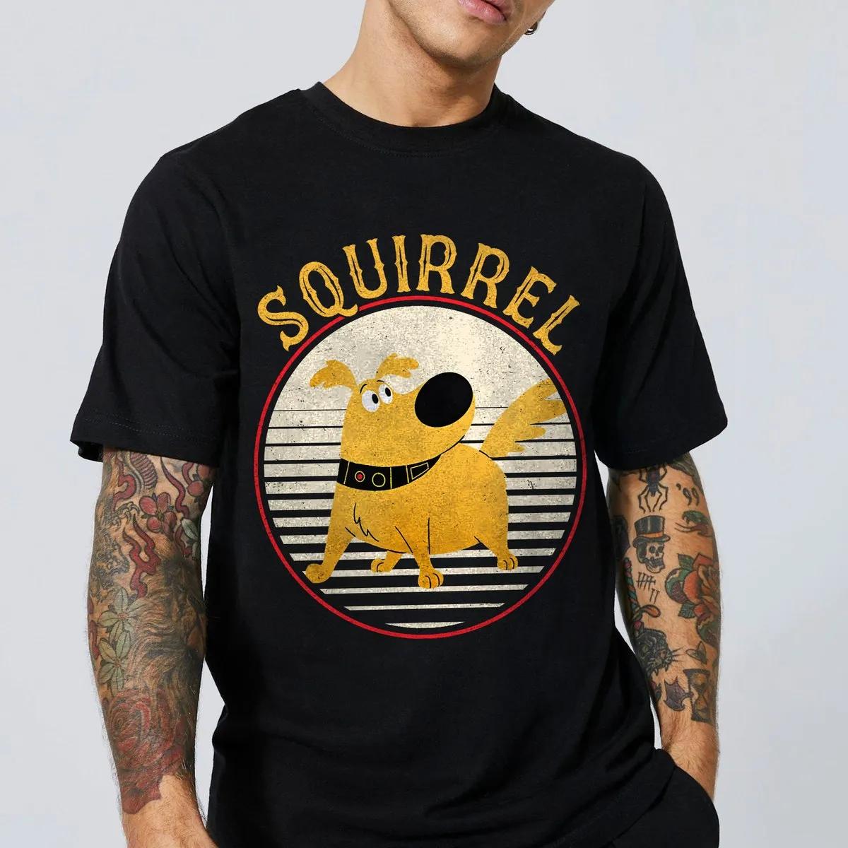 Dug Dog Squirrel Shirt Up Family Matching Tee 2 1