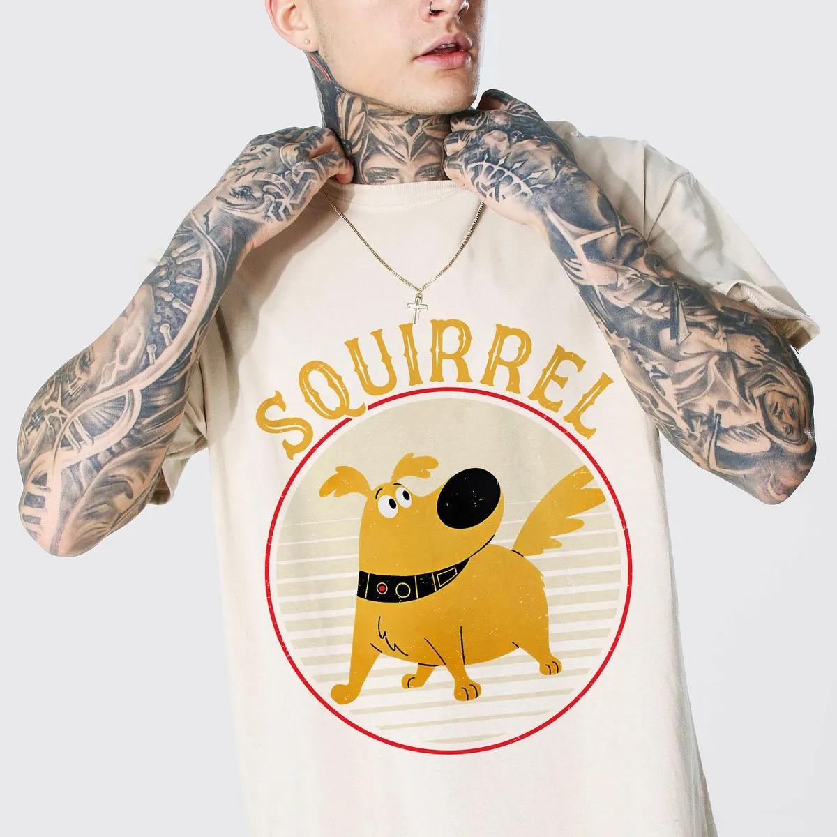 Dug Dog Squirrel Shirt Up Family Matching Tee 3 1