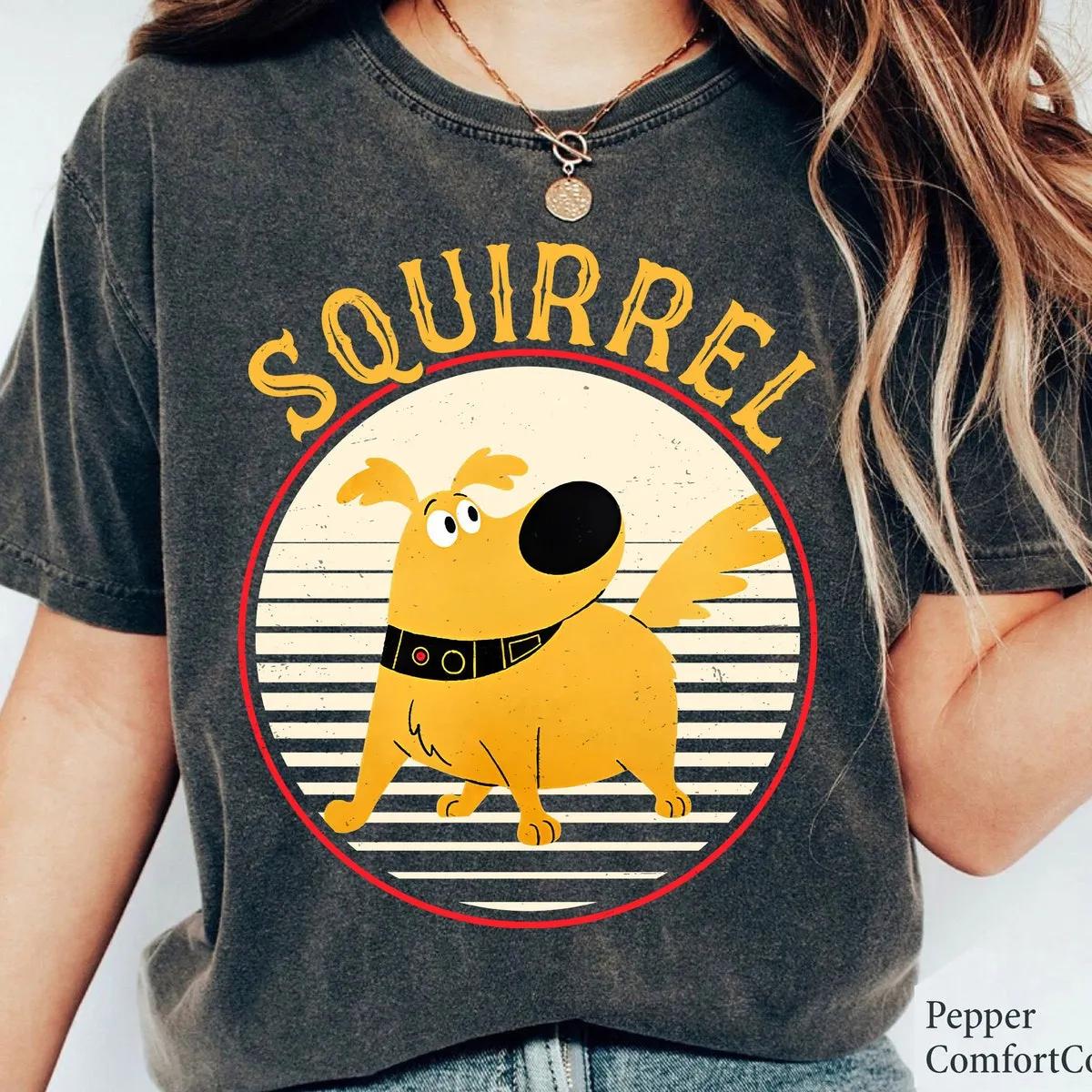 Dug Dog Squirrel Shirt Up Family Matching Tee 4 1