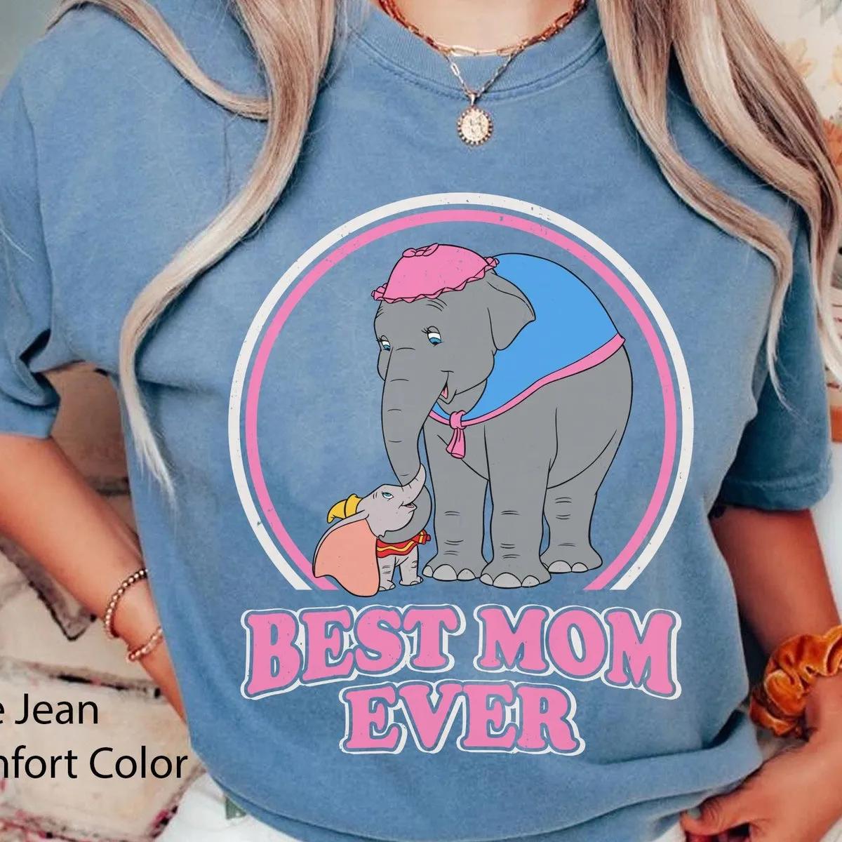 Dumbo And Mrs Jumbo Best Mom Ever Shirt 4