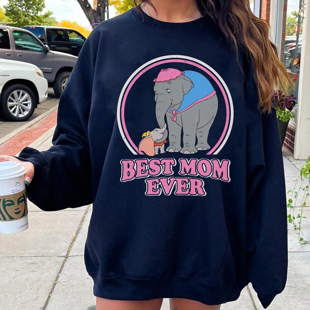 Dumbo And Mrs Jumbo Best Mom Ever Shirt 5