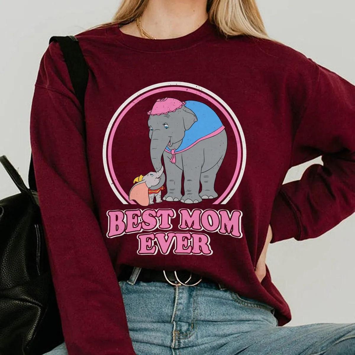 Dumbo And Mrs Jumbo Best Mom Ever Shirt 6