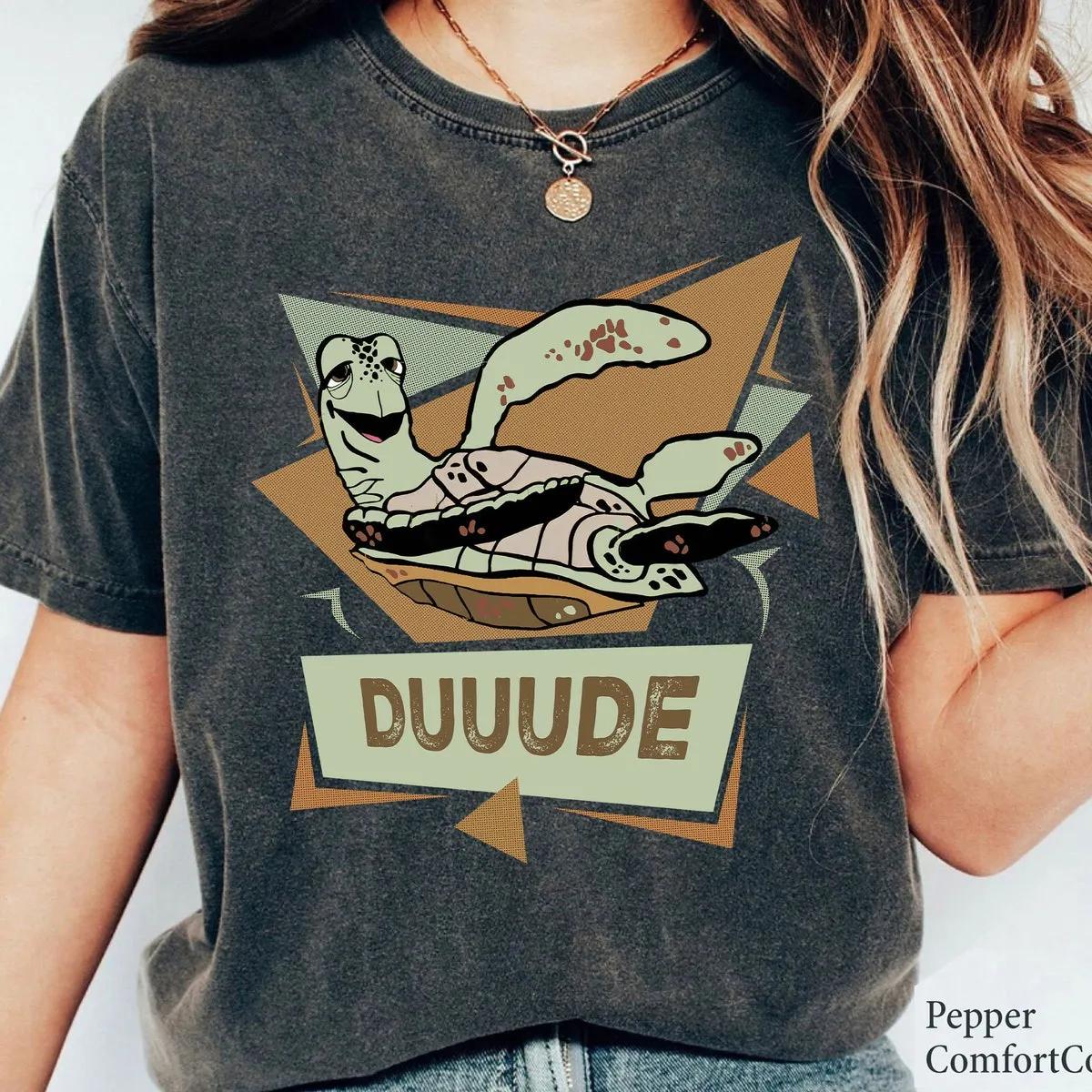 Duuude Crush 90s Retro Vintage Finding Nemo Shirt 1