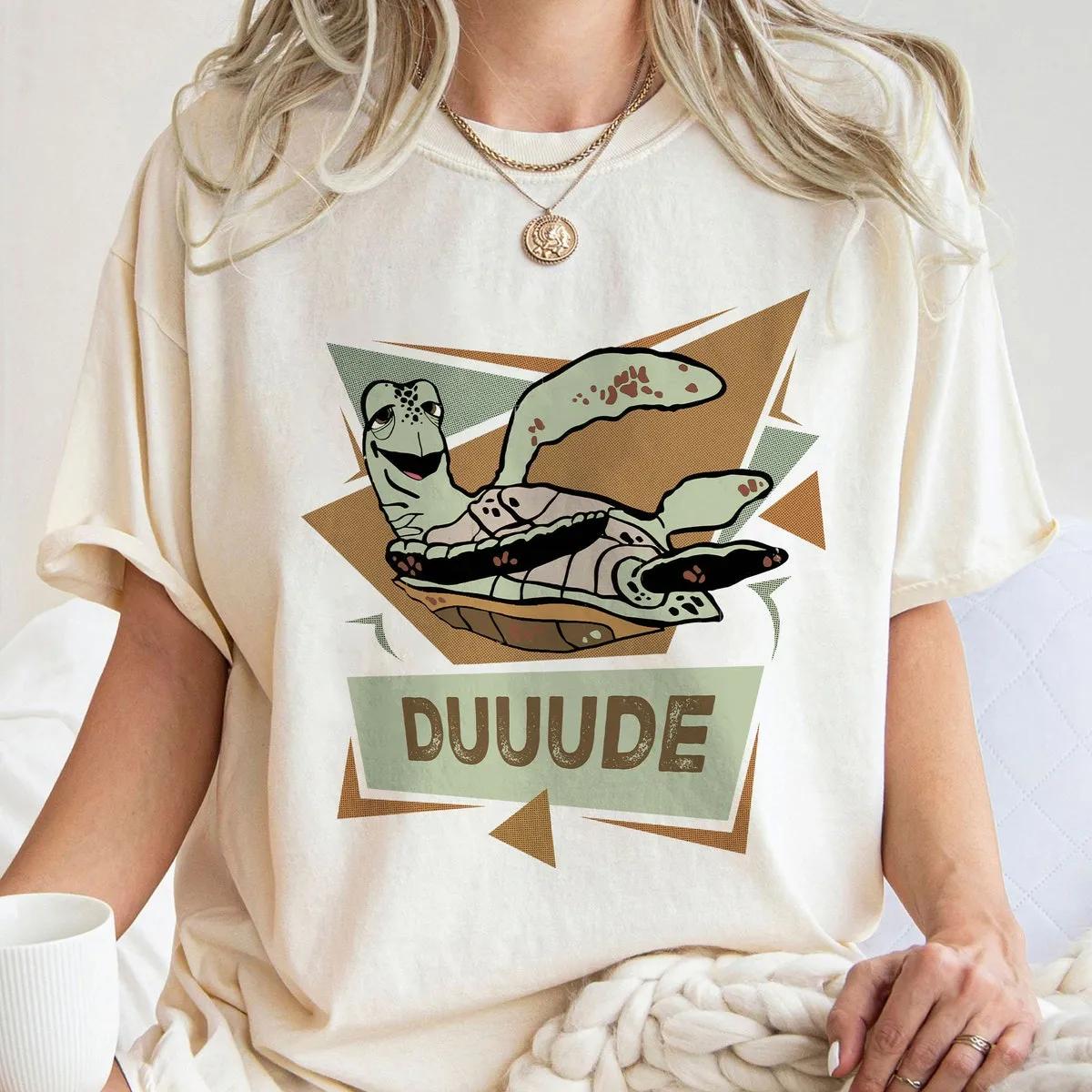 Duuude Crush 90s Retro Vintage Finding Nemo Shirt 2