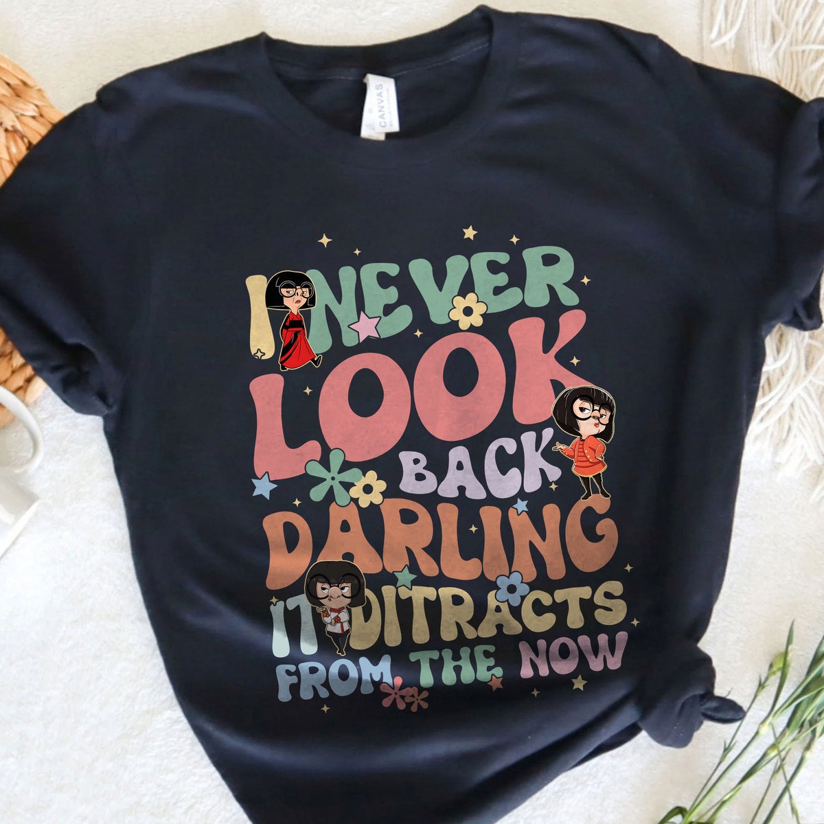 Edna Mode Never Look Back Darling Groovy Shirt 4 1