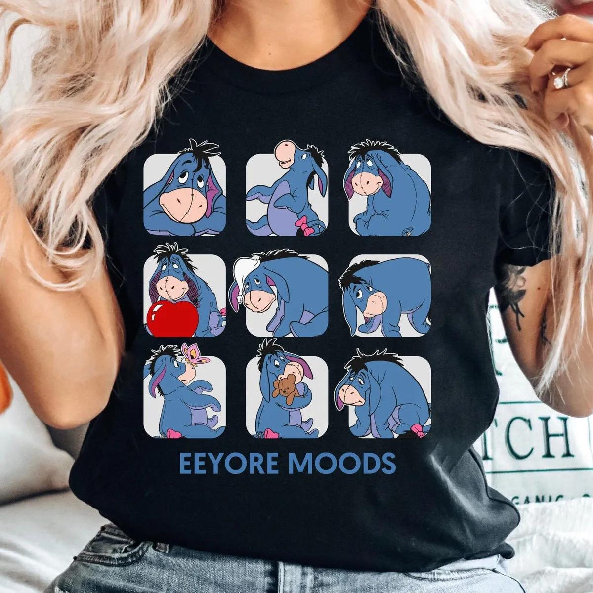 Eeyore Moods Shirt Winnie The Pooh Emotions Tee 1