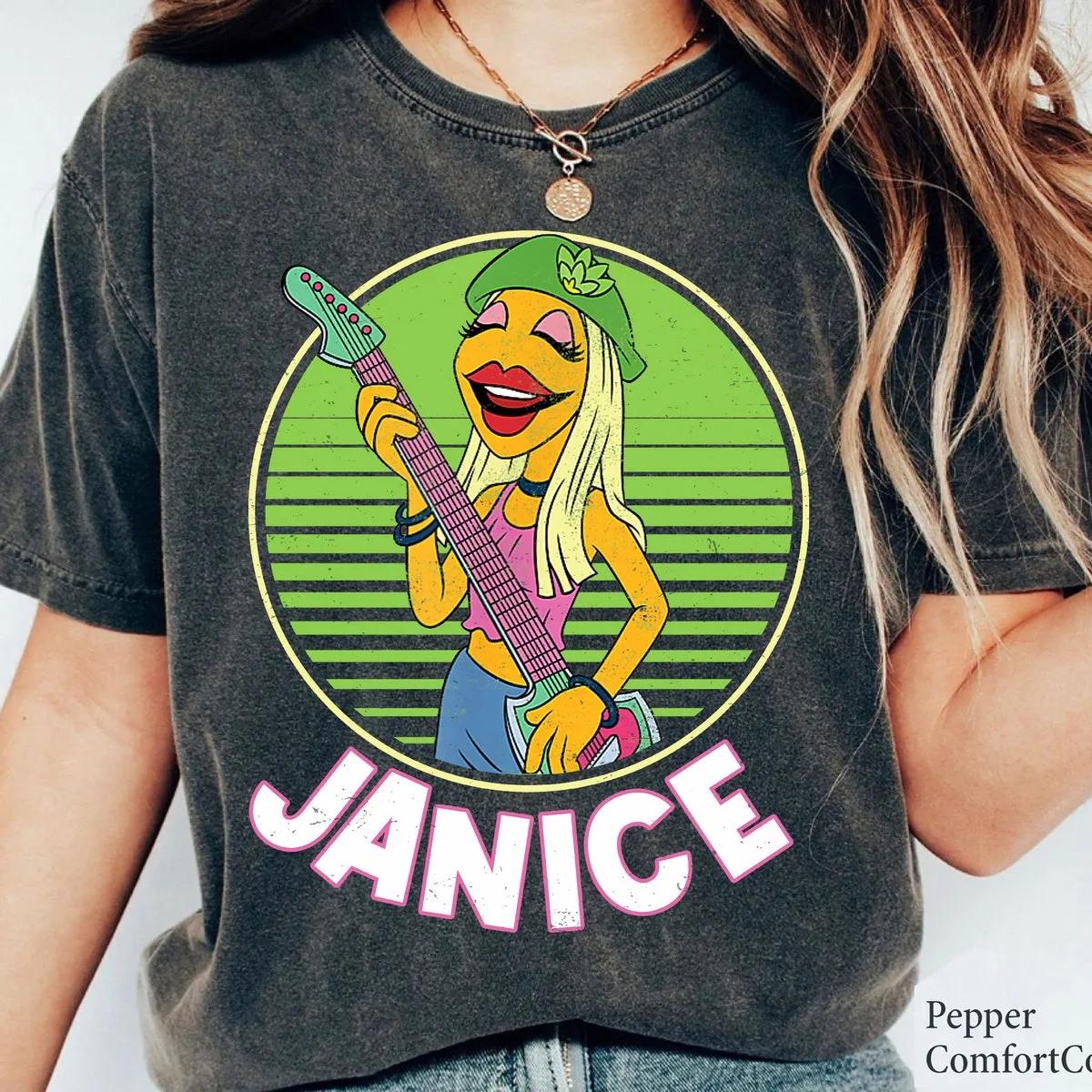 Electric Mayhem Janice Shirt The Muppets Family Matching Shirt 1