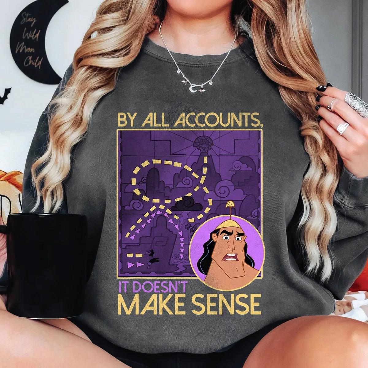 Emperors New Groove Kronk Doesnt Make Sense Shirt 2