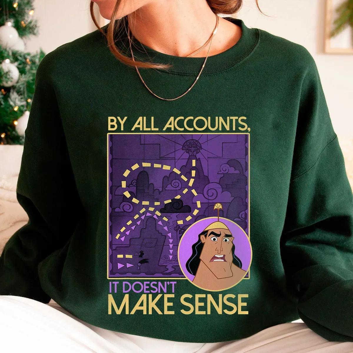 Emperors New Groove Kronk Doesnt Make Sense Shirt 5