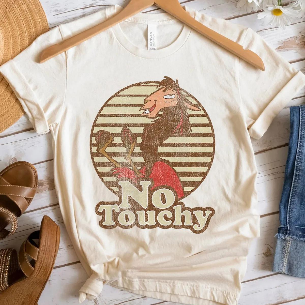 Emperors New Groove Kuzco Llama No Touchy Shirt 4