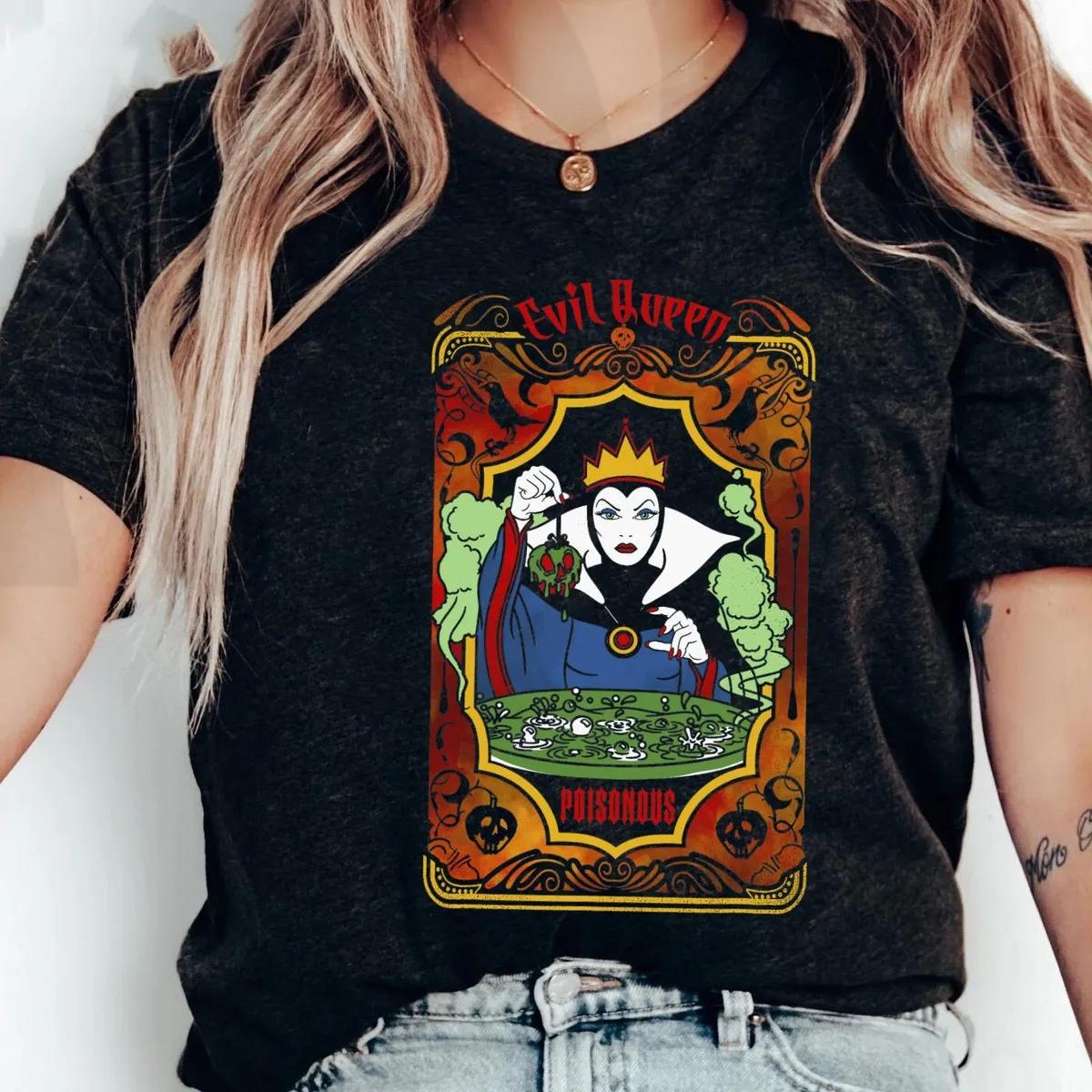 Evil Queen Tarot Card Poison Apple Shirt 1