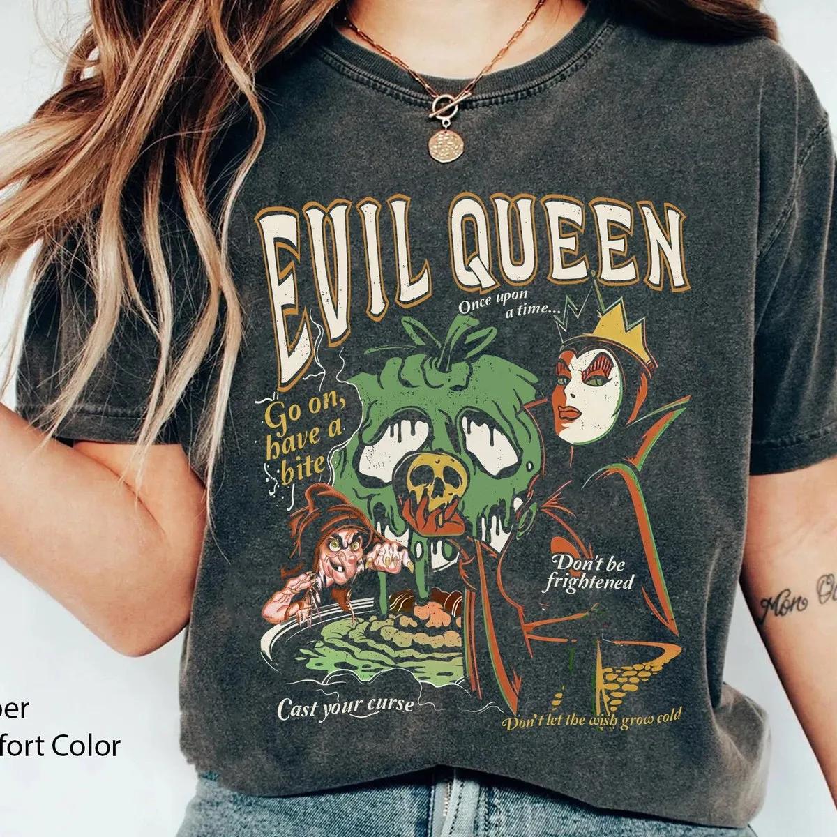 Evil Queen Villains Shirt Snow White And The Seven Dwarfs Shirt 4