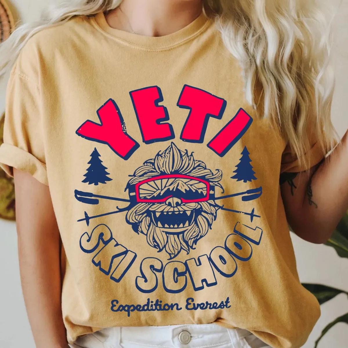 Expedition Everest Yeti Ski School Disney Shirt 2 1