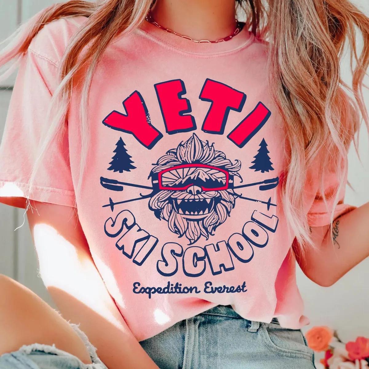 Expedition Everest Yeti Ski School Disney Shirt 5 1