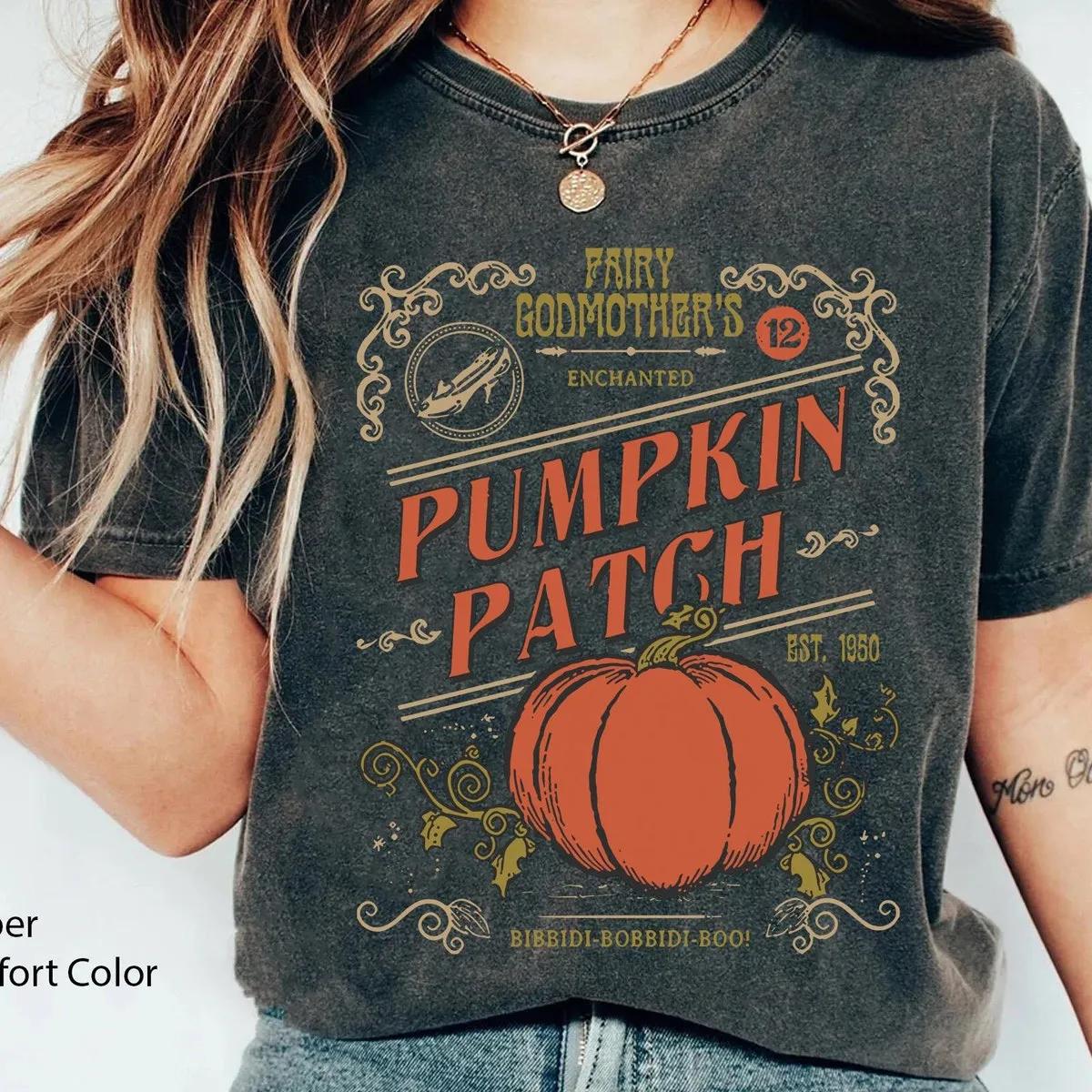 Fairy Godmothers Enchanted Pumpkin Patch Halloween Shirt 1