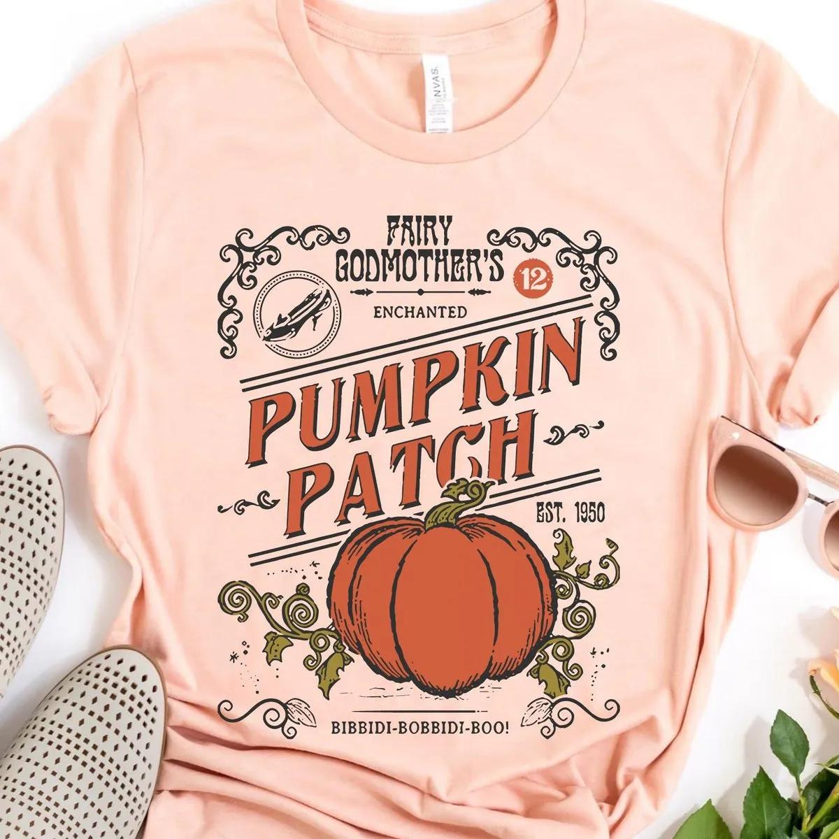 Fairy Godmothers Enchanted Pumpkin Patch Halloween Shirt 3