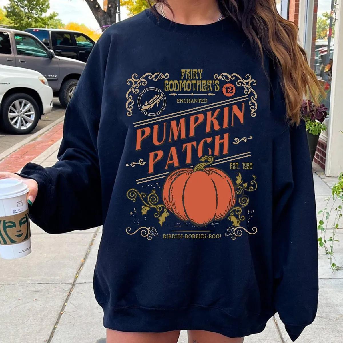 Fairy Godmothers Enchanted Pumpkin Patch Halloween Shirt 4