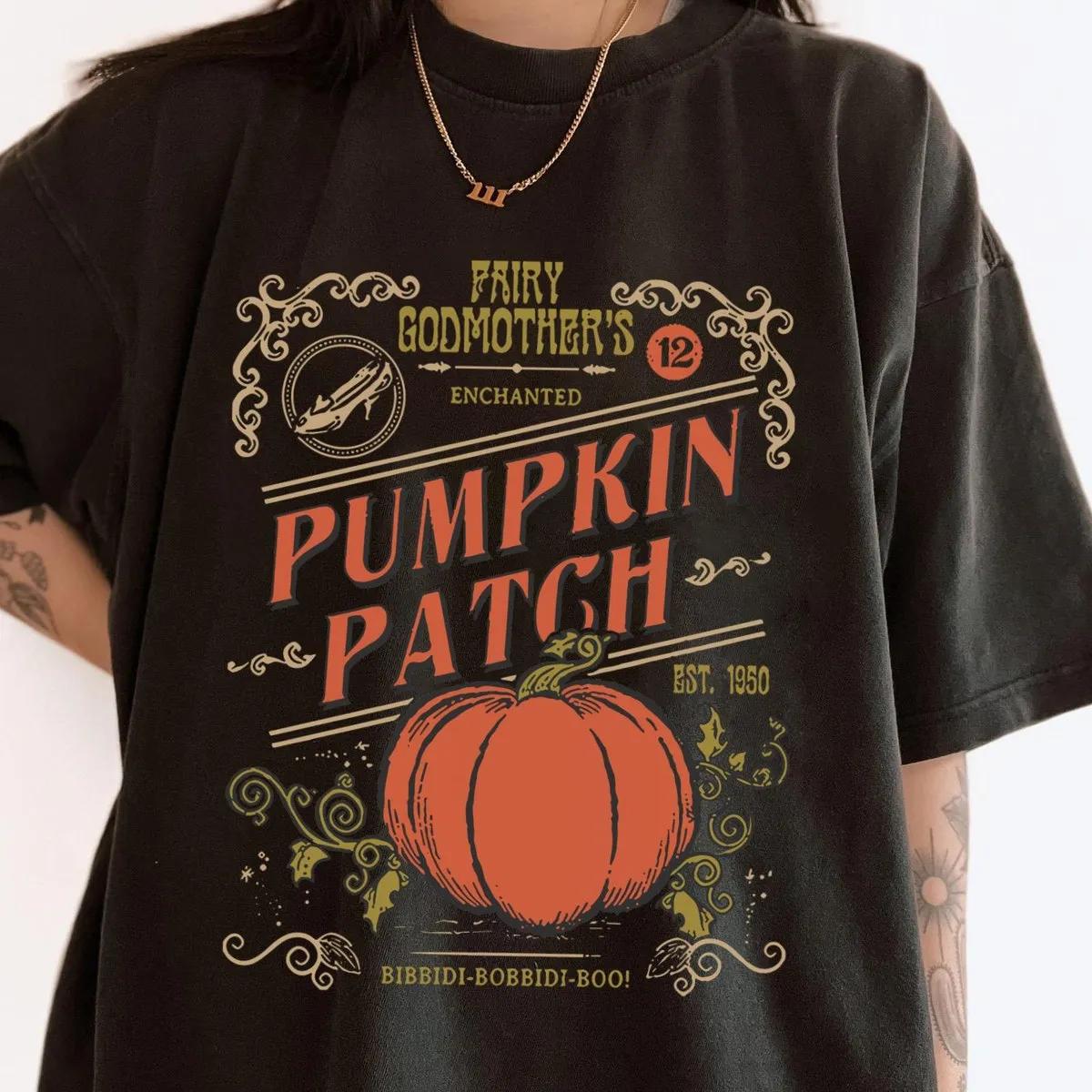 Fairy Godmothers Enchanted Pumpkin Patch Halloween Shirt 5