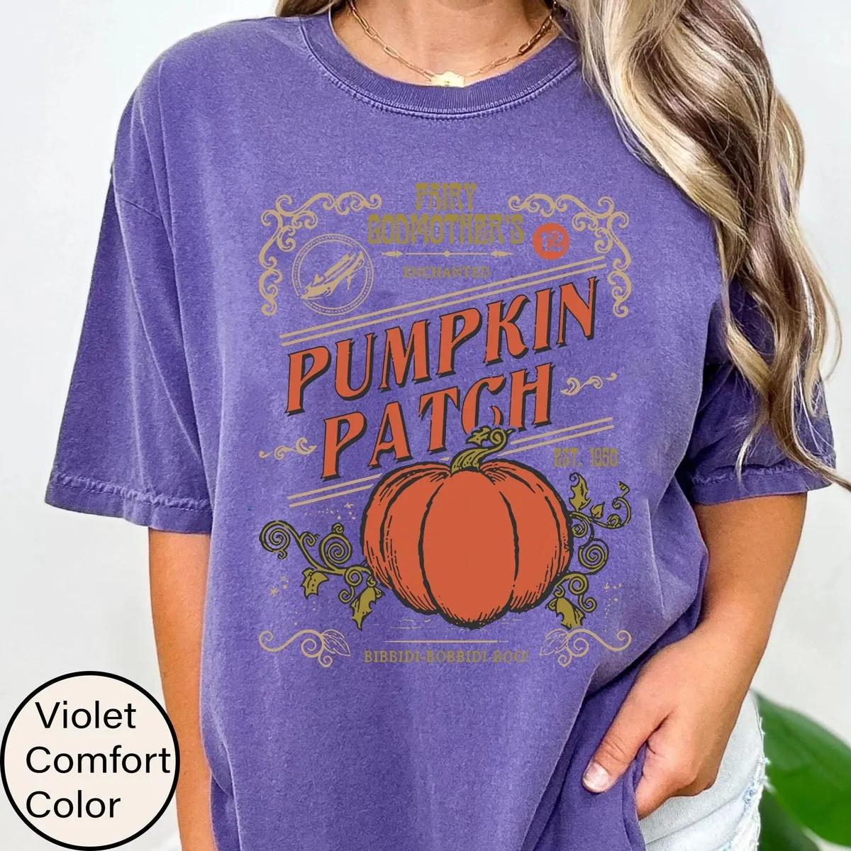 Fairy Godmothers Enchanted Pumpkin Patch Halloween Shirt 6