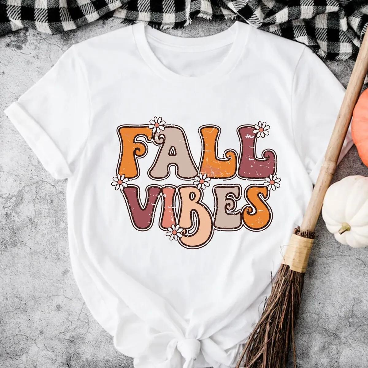 Fall Vibes Halloween Shirt 1