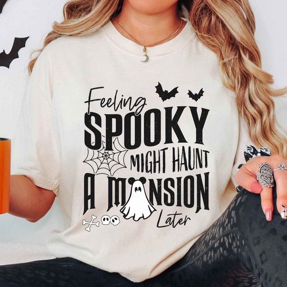 Feeling Spooky Might Haunt A Mansion Later Shirt 1 1