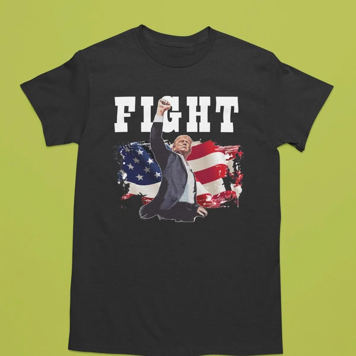 Fight For America Shirt Trump Shooting Tee 1 1