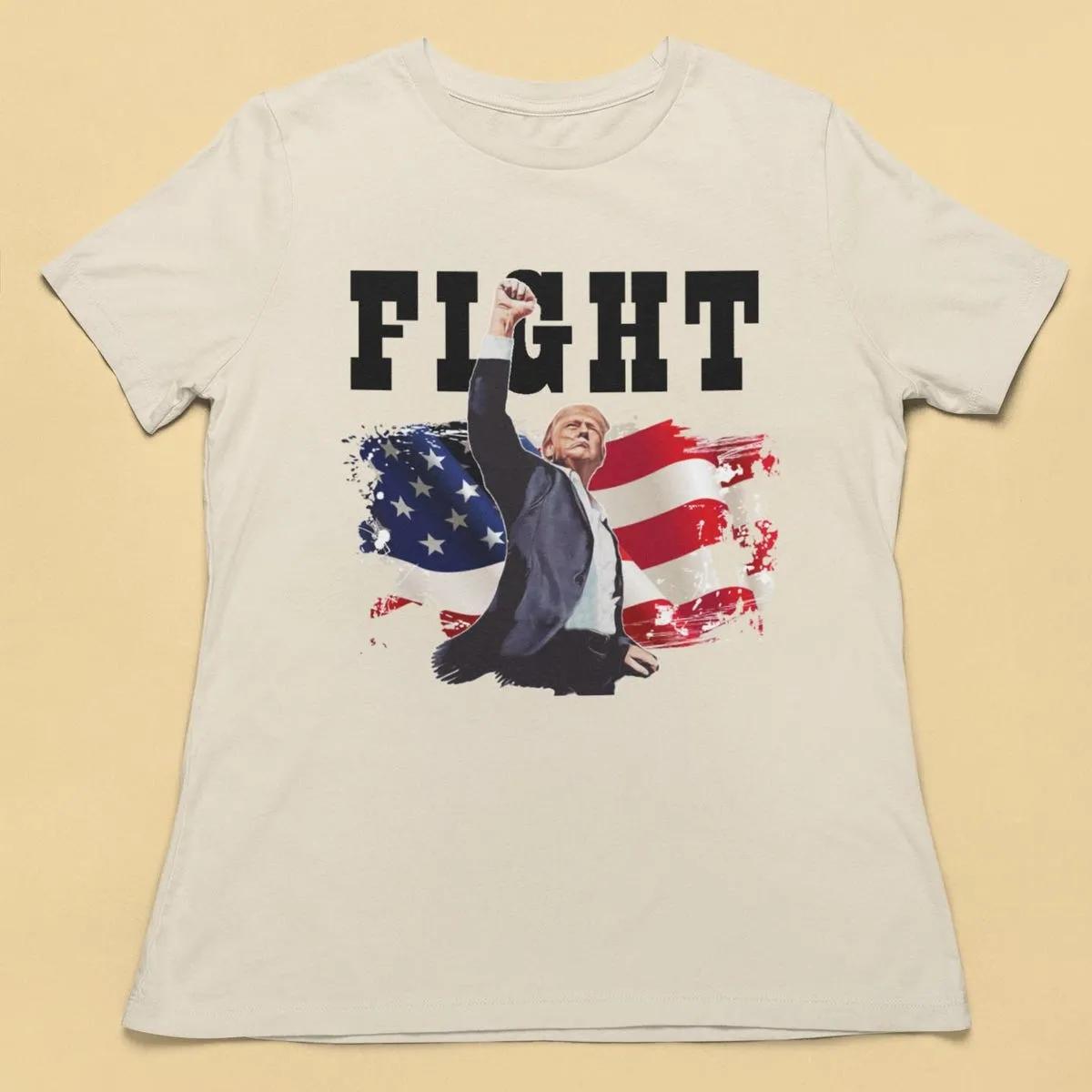 Fight For America Shirt Trump Shooting Tee 3 1