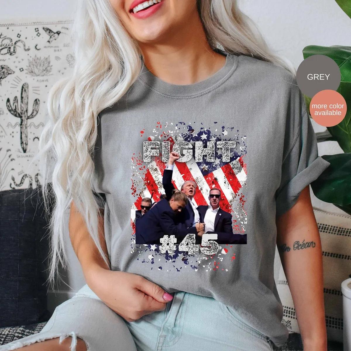 Fight Trump Shirt Trump Support Tee 4 1