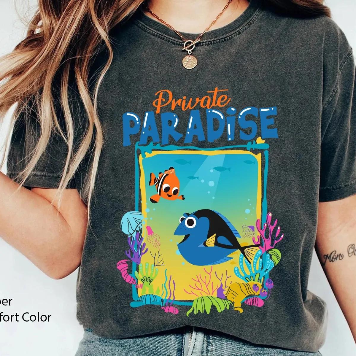 Finding Nemo Dory Private Paradise Shirt 4