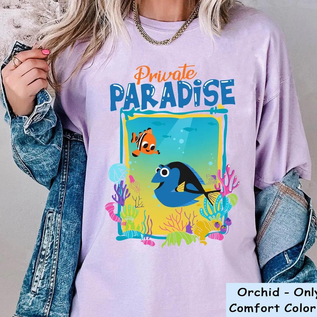 Finding Nemo Dory Private Paradise Shirt 5