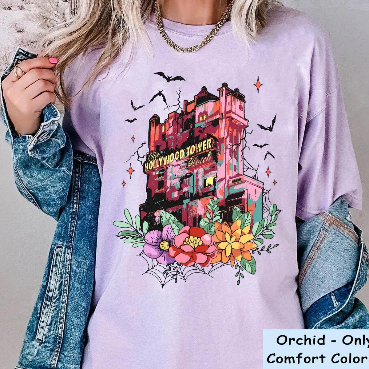 Floral Flower Hollywood Tower Hotel Shirt 6