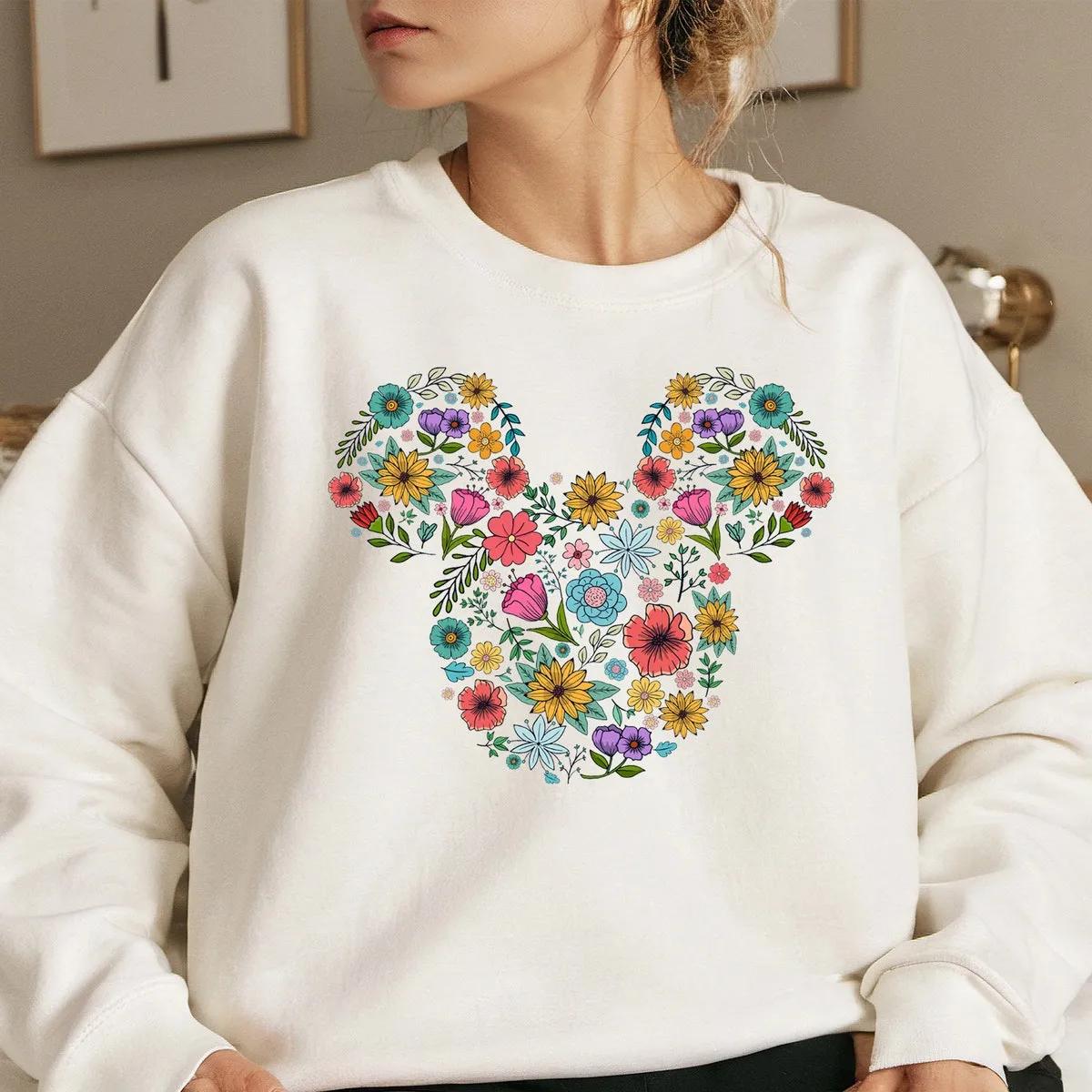 Flower Mickey Shirt Disney Garden Festival Tee 4 1