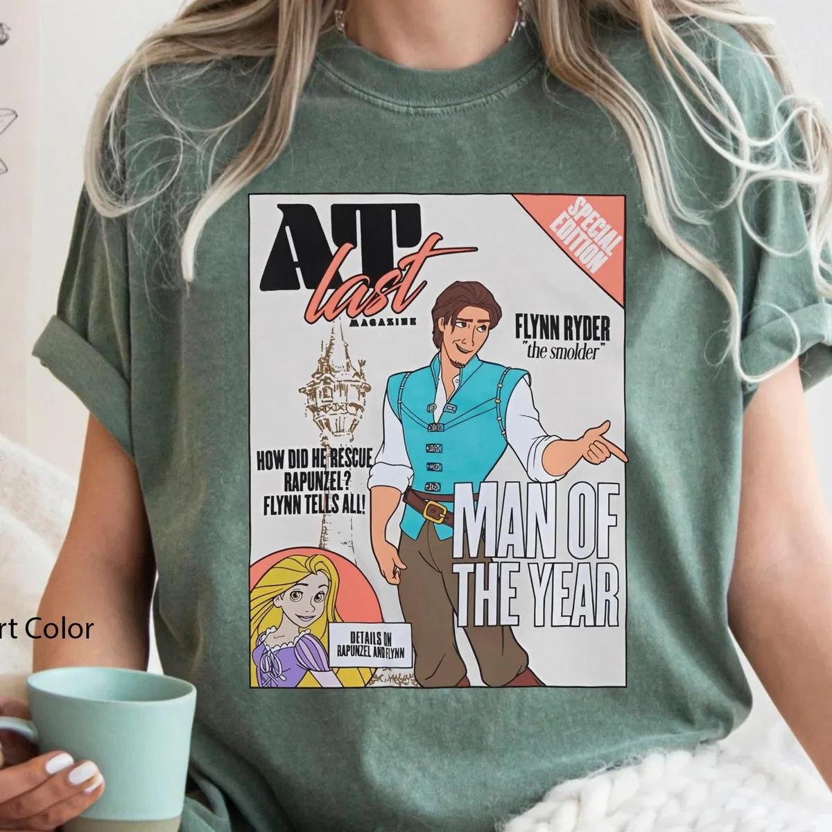 Flynn Rider Magazine Cover Shirt 6