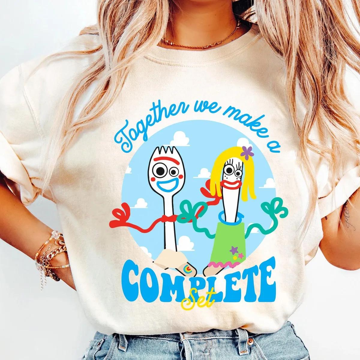 Forky And Knifey Together We Make A Complete Set Shirt 2