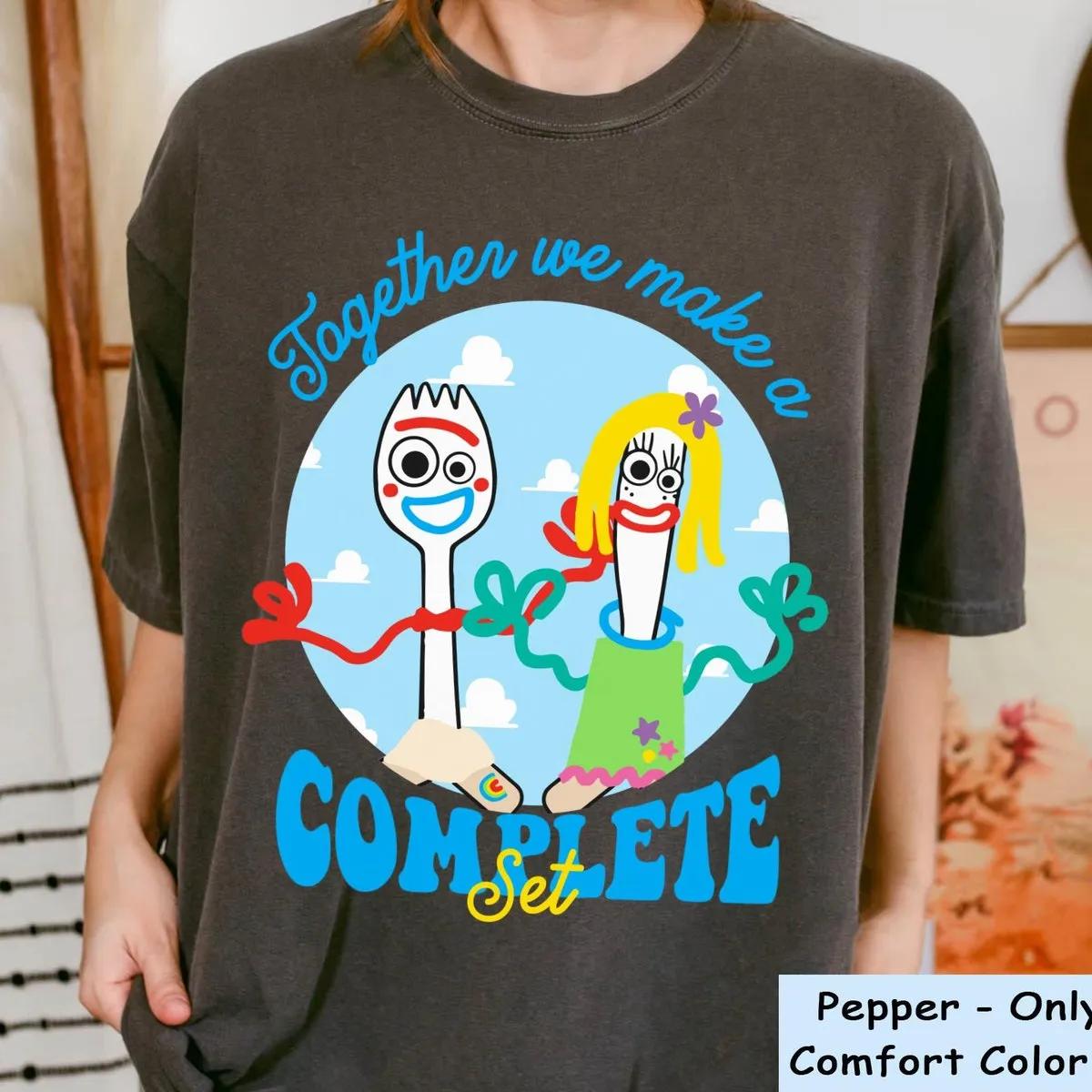 Forky And Knifey Together We Make A Complete Set Shirt 6