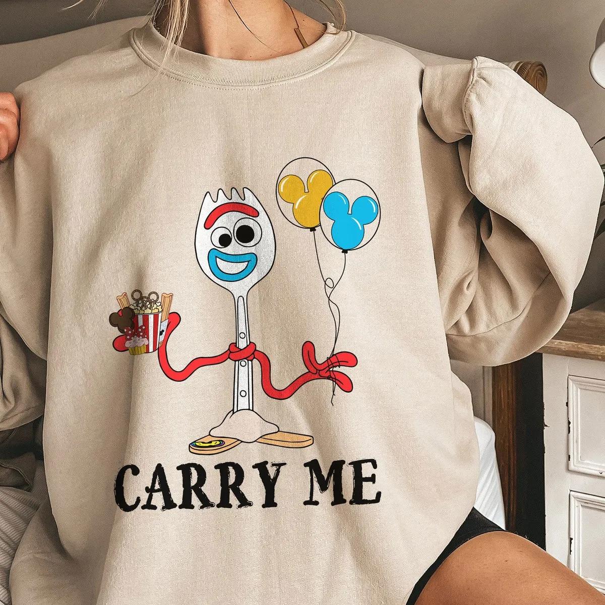 Forky Carry Me Vacay Mode Disneyland Toy Story Shirt 3