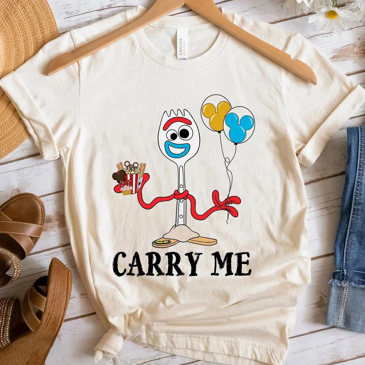 Forky Carry Me Vacay Mode Disneyland Toy Story Shirt 5